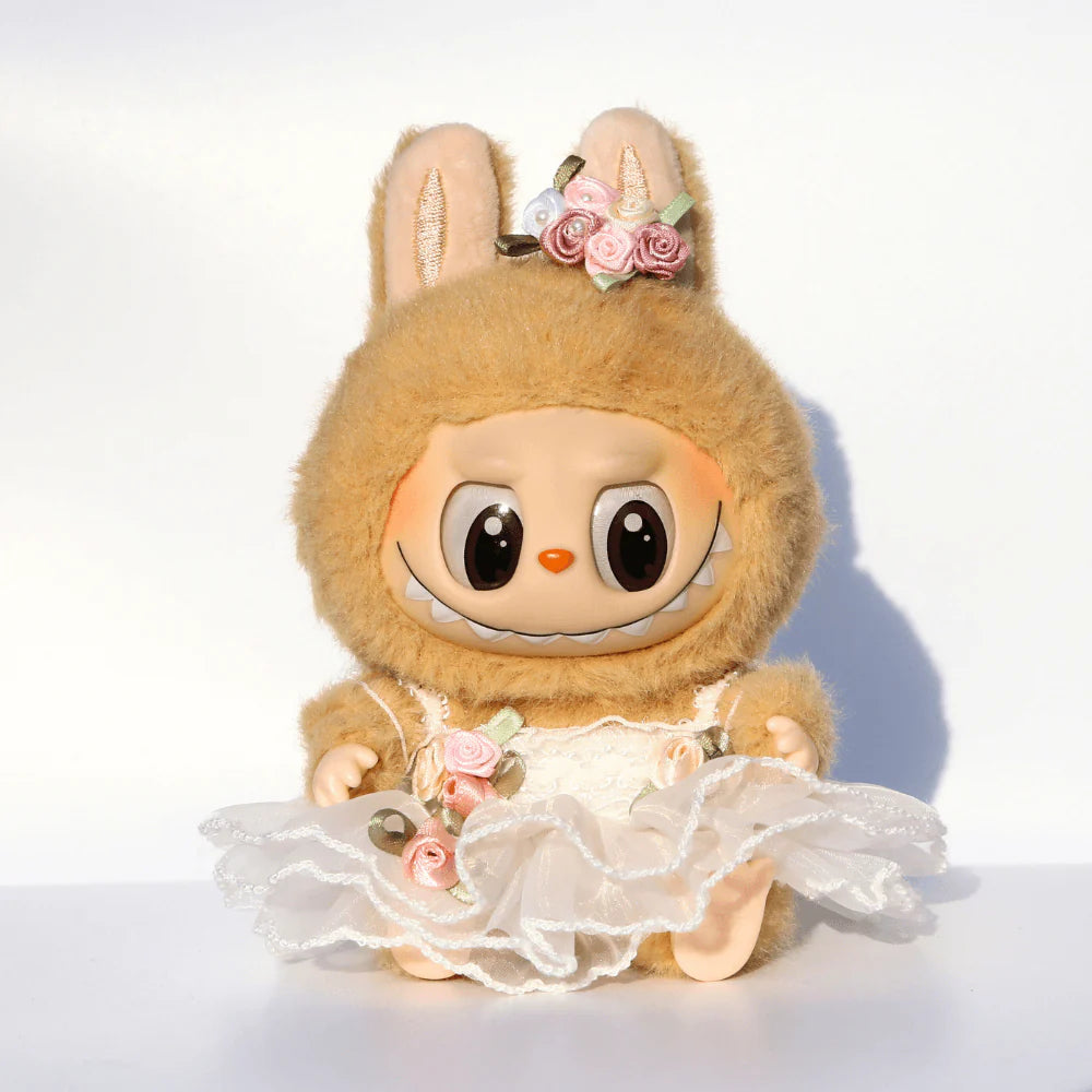 Ballet Tulle Dress Set - 6.7″ Labubu Fashion Clothes