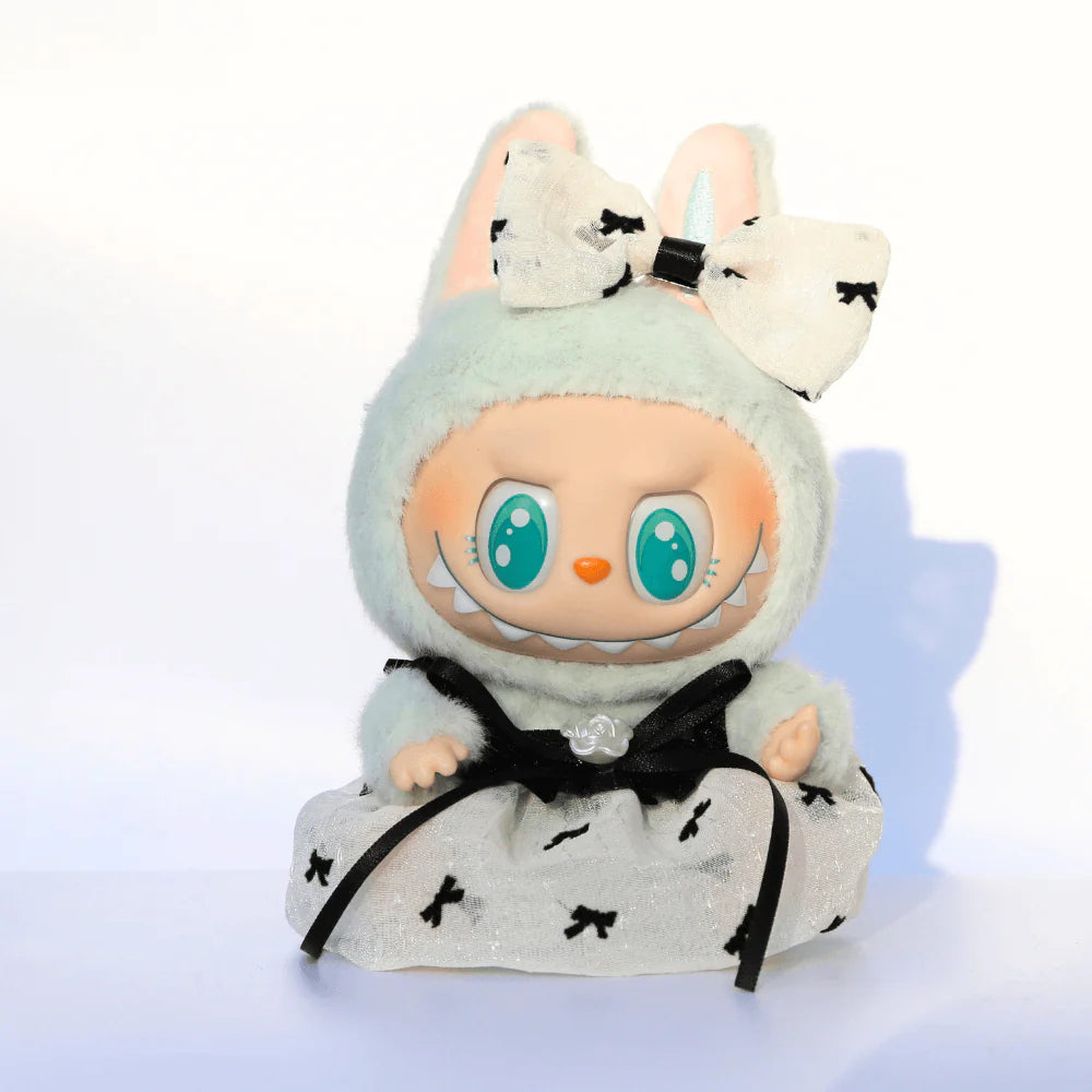 Black Balletcore Set - 6.7″ Labubu Fashion Clothes