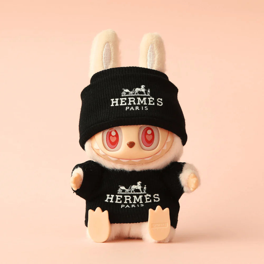 H-Style Top & Hat Set - Labubu Fashion Clothes