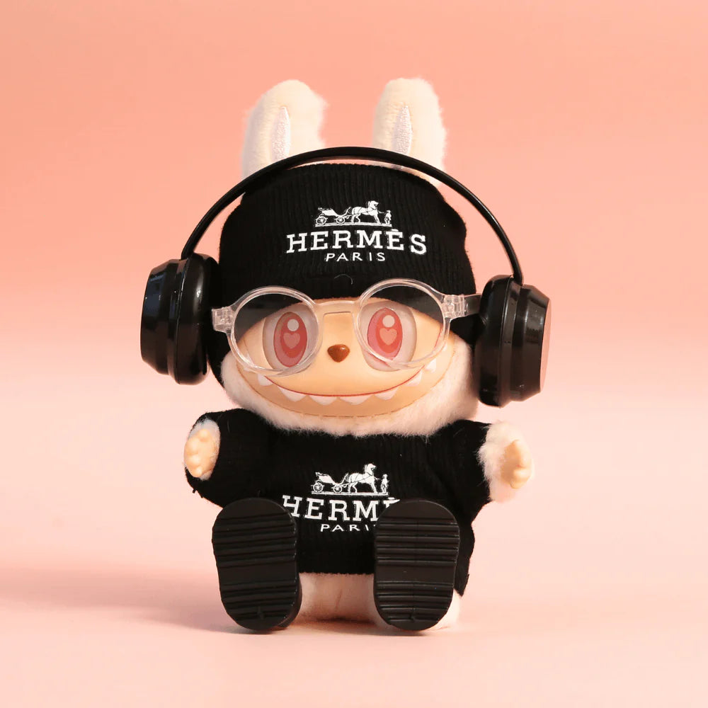 H-Style Top & Hat Set - Labubu Fashion Clothes