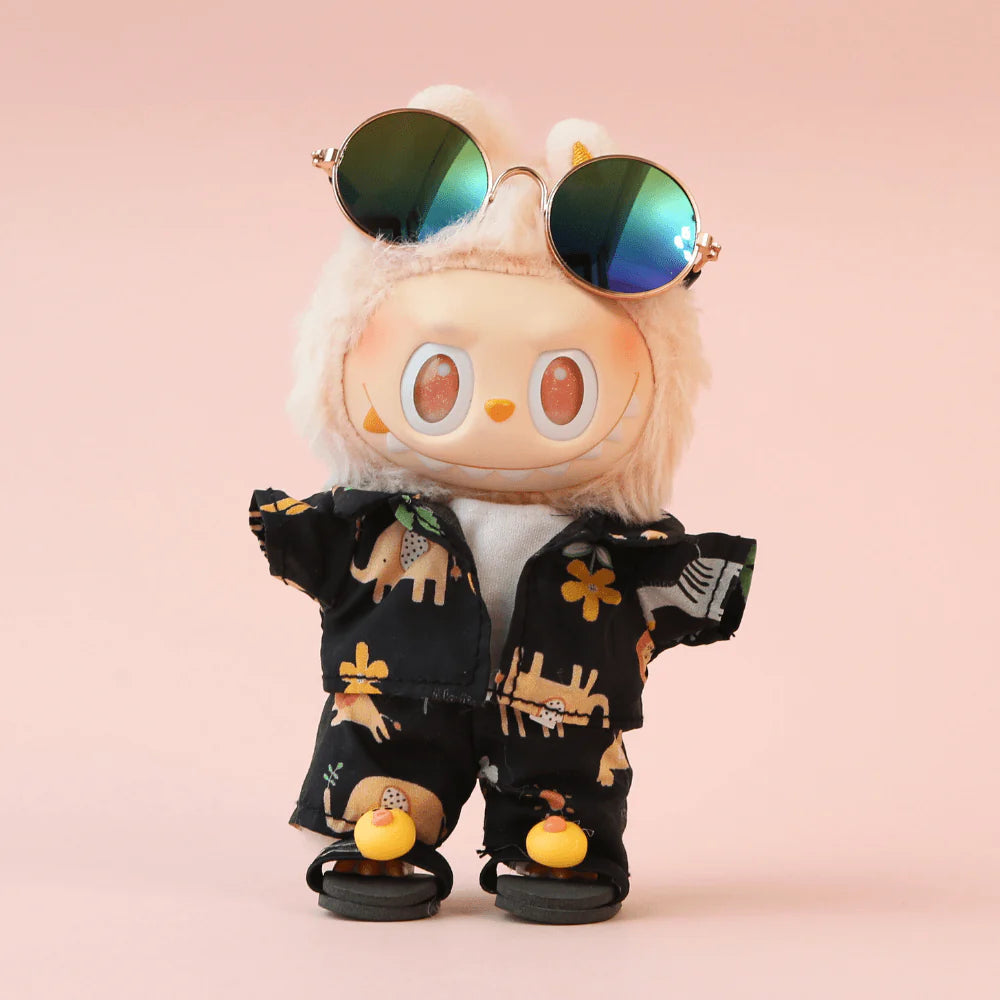 Hawaii Vibe Set – 5-Piece Tropical Holiday Outfit for Labubu