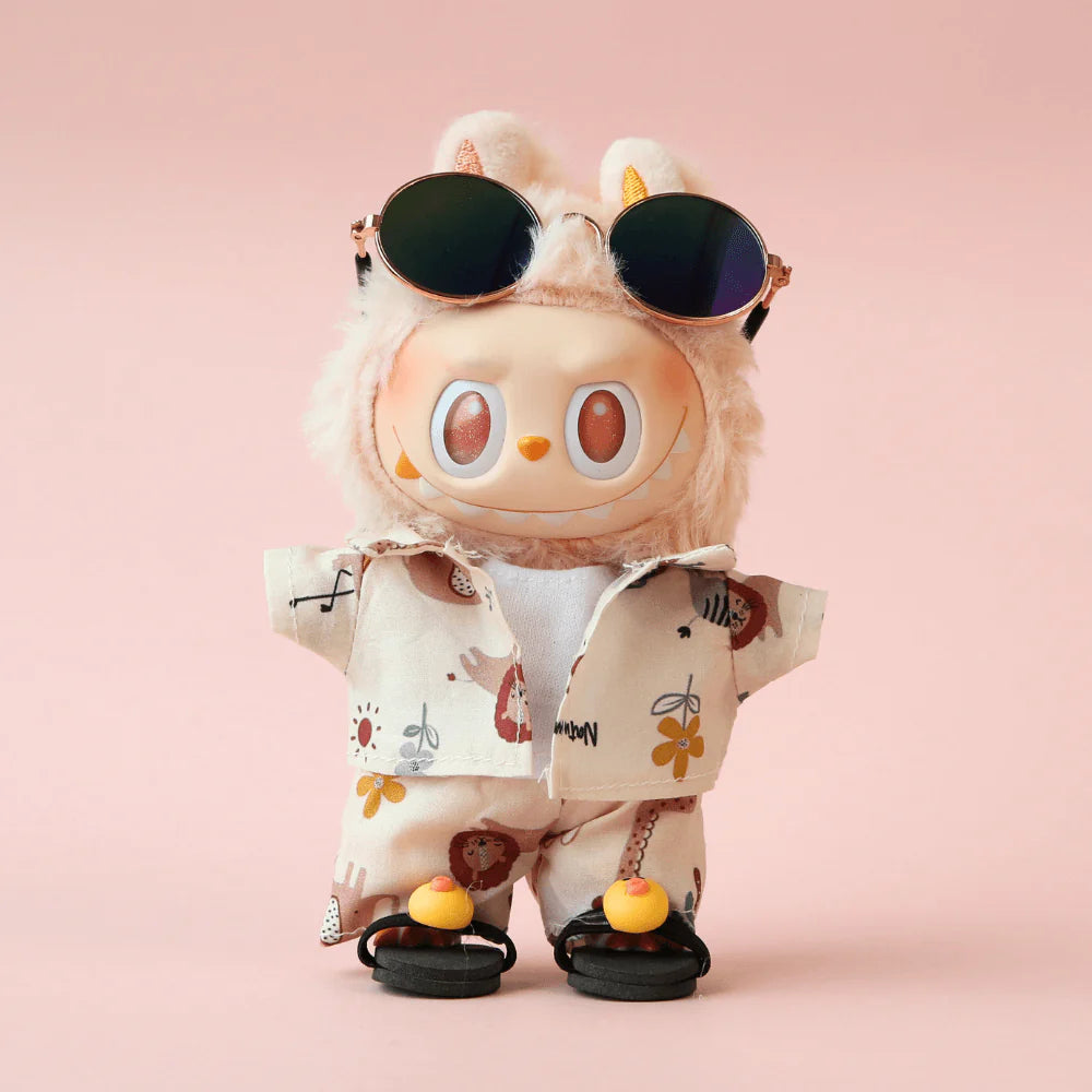 Hawaii Vibe Set – 5-Piece Tropical Holiday Outfit for Labubu