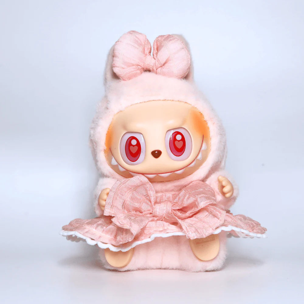 Ribbon Dream Dress Set - 6.7″ Labubu Fashion Clothes