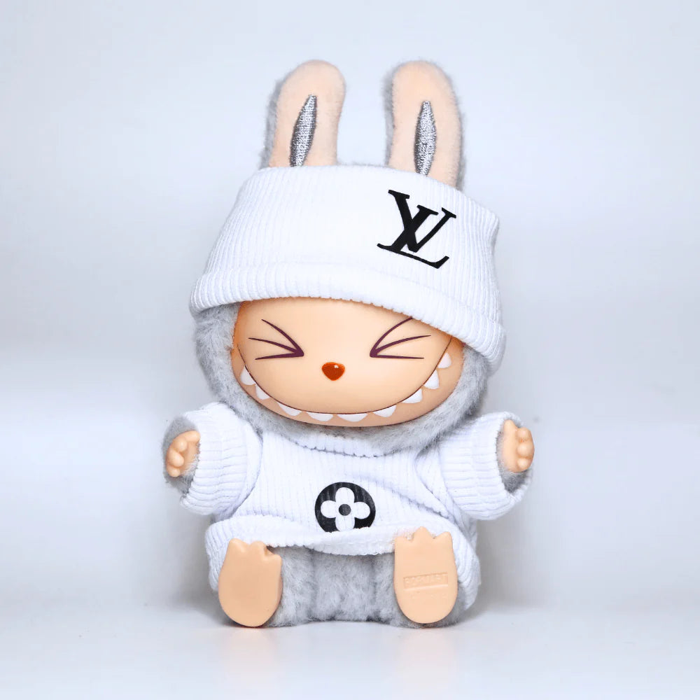 L-Style 2-Piece Set – Top & Cap - 6.7″ Labubu Fashion Clothes