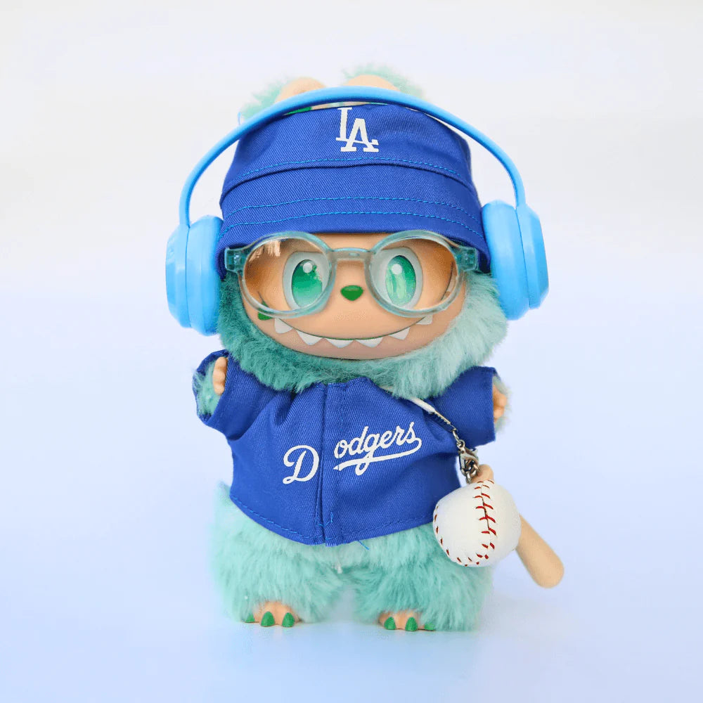 LA Champs Style 2-Piece Jacket Set – Top & Cap - 6.7″ Labubu Fashion Clothes