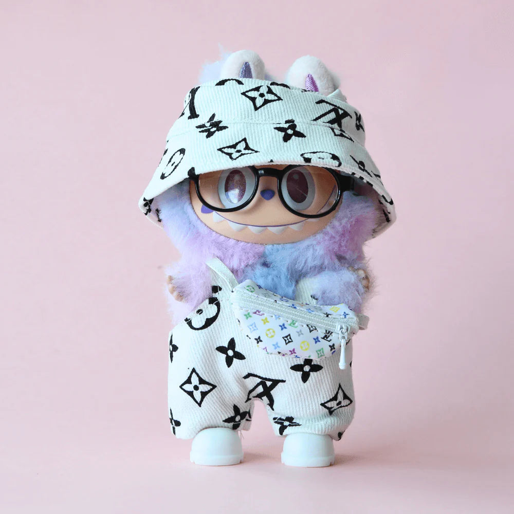 Mini Vuitton Monogram Set - Labubu Clothes