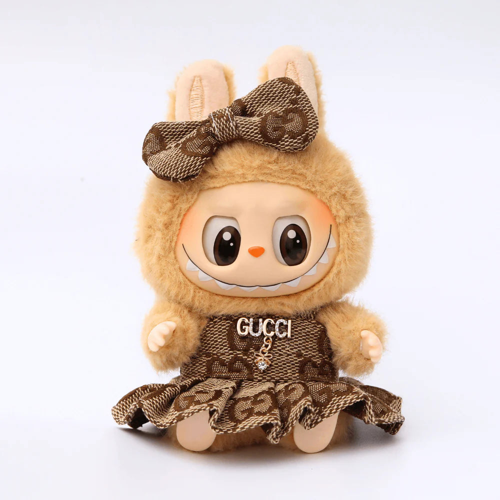 G-Style Princess Look – Mini Dress with Bow for Labubu