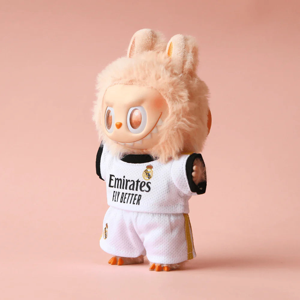 Royal White Jersey Set - Labubu Clothes