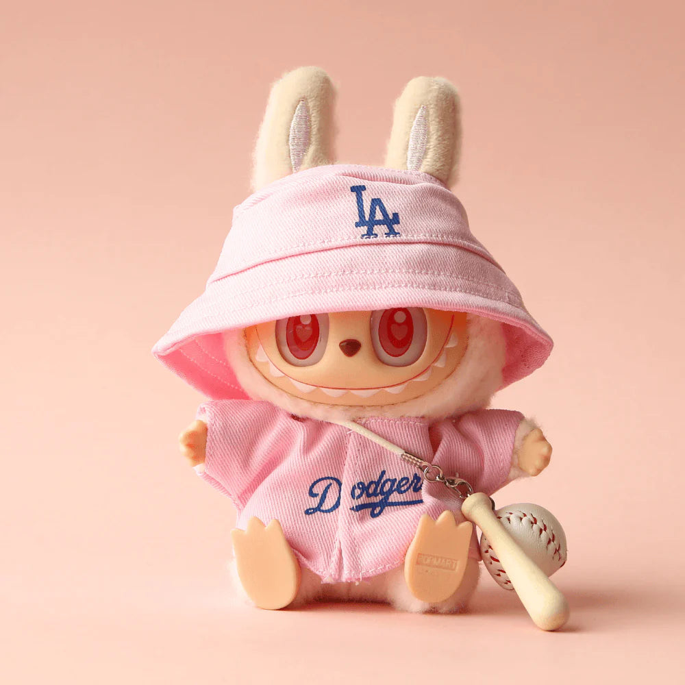 LA Champs Style 2-Piece Jacket Set – Top & Cap - 6.7″ Labubu Fashion Clothes