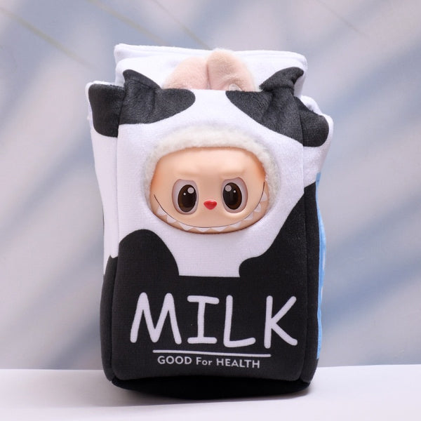 POP MART LABUBU Clothes (Milk Baby) Set Cute Overall Monsters Plush NO DOLL