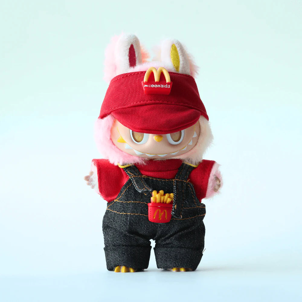 McDonald's Outfit 3-Piece Set - Labubu Fashion Clothes